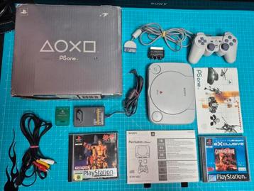 PSone Boxed + jeux beschikbaar voor biedingen