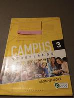 CAMPUS 3 Nederlands 3de middelbaar, Boeken, ASO, Ophalen of Verzenden, Zo goed als nieuw, Pelckmans