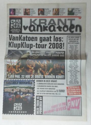 De VanKatoen krant - 2008 - eenmalige editie beschikbaar voor biedingen