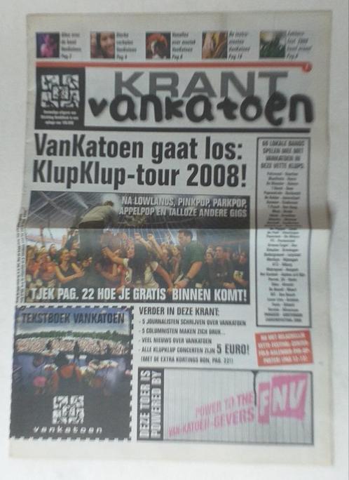 De VanKatoen krant - 2008 - eenmalige editie, Boeken, Muziek, Nieuw, Ophalen of Verzenden