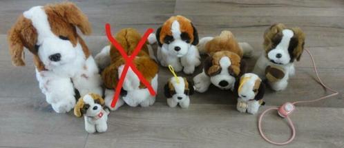 Verzameling St.Bernard knuffels, hond, Verzamelen, Dierenverzamelingen, Zo goed als nieuw, Overige typen, Hond of Kat, Ophalen of Verzenden
