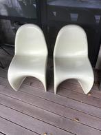 replica panton stoel 2 stuks, Huis en Inrichting, Ophalen, Kunststof, Gebruikt, Twee
