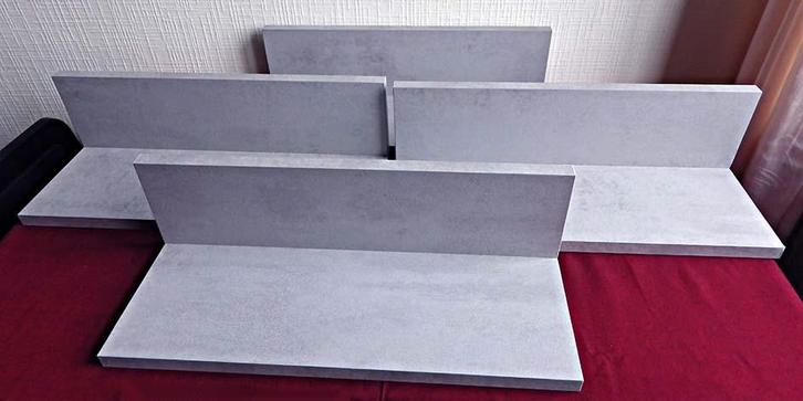 Set van 4 Identieke Zwevende Muurleggers, Huis en Inrichting, Woonaccessoires | Wandplanken en Boekenplanken, Nieuw, Ophalen of Verzenden