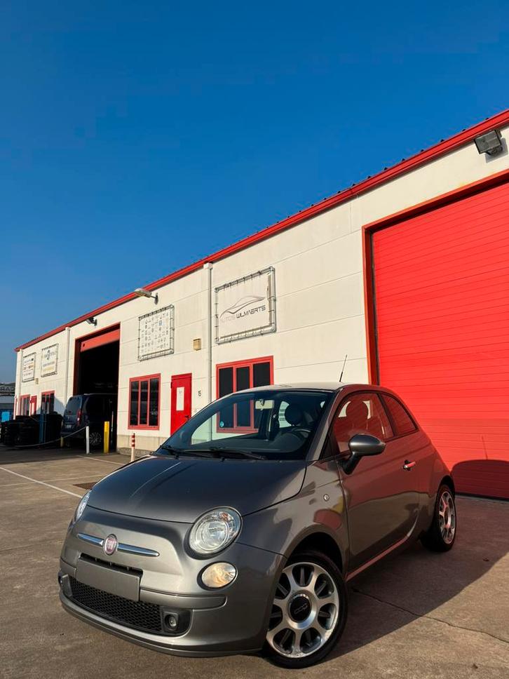 Fiat 500 2011 1.2i 119000km airco/usb/halfleder, Auto's, Fiat, Bedrijf, Te koop, ABS, Adaptieve lichten, Airbags, Airconditioning