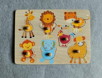 Puzzel - Hout - Wild Life - Dieren - Educatief - €3 beschikbaar voor biedingen