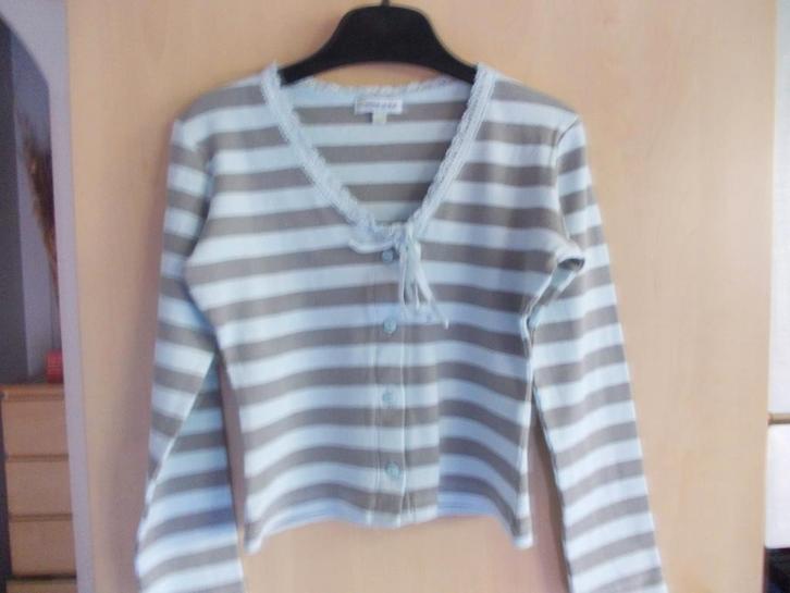 Feestsetje Terre Bleue met 3 stuks of met 5 stuks. maat 128., Kinderen en Baby's, Kinderkleding | Maat 128, Zo goed als nieuw