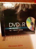 DVD+R, Computers en Software, Nieuw, Dvd, Ophalen of Verzenden, TDK