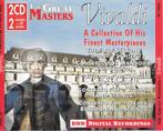 Vivaldi - The Great Masters - 2CD - DDD, Ophalen of Verzenden