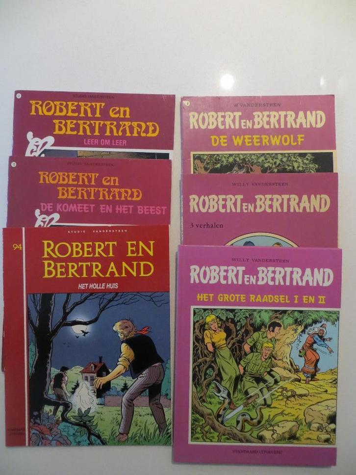 Robert en Bertrand - diverse titels, Boeken, Stripverhalen, Gelezen, Meerdere stripboeken, Ophalen of Verzenden