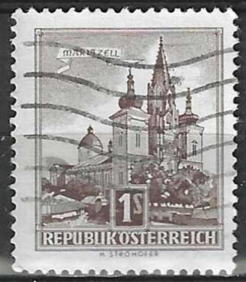 Oostenrijk 1957 - Yvert 868 - Mariazell (ST), Timbres & Monnaies, Timbres | Europe | Autriche, Affranchi, Envoi