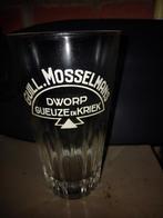 Geuze glas Guill.mosselmans dworp, Ophalen of Verzenden