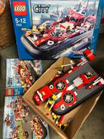 Lego 7944 hovercraft brandweerboot, Ophalen of Verzenden, Zo goed als nieuw, Lego