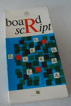 Vintage "Board Script" van Jumbo., Een of twee spelers, Ophalen of Verzenden, Gebruikt, Jumbo