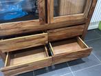 Stockholm - Armoire en sheesham massif, Huis en Inrichting, Kasten |Televisiemeubels, Ophalen, Gebruikt, 100 tot 150 cm, Contemporain