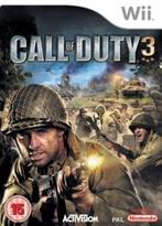 Call of Duty 3, Consoles de jeu & Jeux vidéo, Jeux | Nintendo Wii, Shooter, Utilisé, Enlèvement ou Envoi, À partir de 16 ans