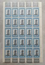 Volledig blad 25 oude postzegels Belgisch Congo 298 Katanga, Postzegels en Munten, Verzenden, Postfris