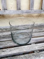Glazen pot, cache-pot in glas, bloempot, vaas, Comme neuf, Enlèvement, Moins de 50 cm, Autres couleurs
