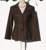 Mooie Bruphils jas van bruine wol maat 38-40, Kleding | Dames, Maat 38/40 (M), Bruin, Bruphils, Ophalen of Verzenden