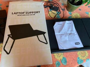 Laptopstand zwart beschikbaar voor biedingen
