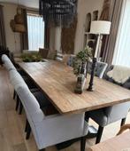 Kloostertafel en eetstoelen, Huis en Inrichting, Ophalen, Zo goed als nieuw