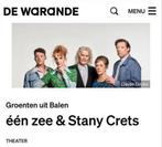 GEZOCHT: 2 tickets Groenteb uit Balen 20/09/25, Tickets en Kaartjes, Twee personen