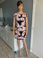 Jurk met bloemen, Kleding | Dames, Overige kleuren, Zo goed als nieuw, Maat 36 (S), Boven de knie