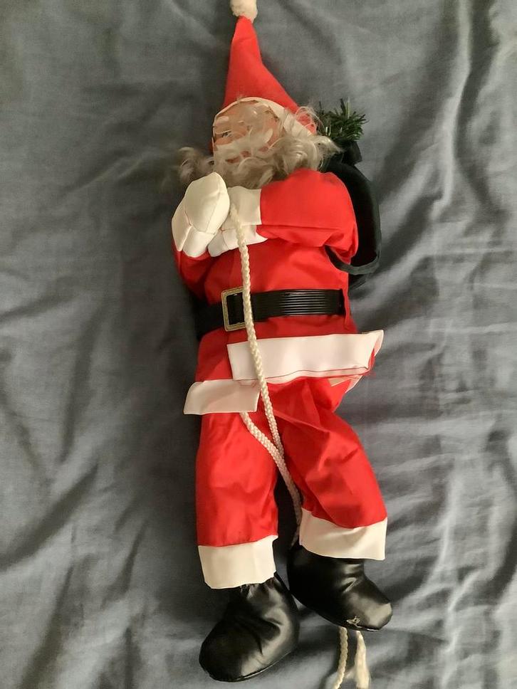 Kerstman op touwtje, Diversen, Kerst, Zo goed als nieuw, Ophalen of Verzenden