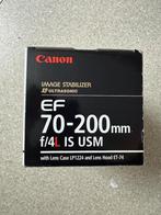 Canon EF 70-200 mm f/4l IS USM lens, Ophalen, Gebruikt, Telelens