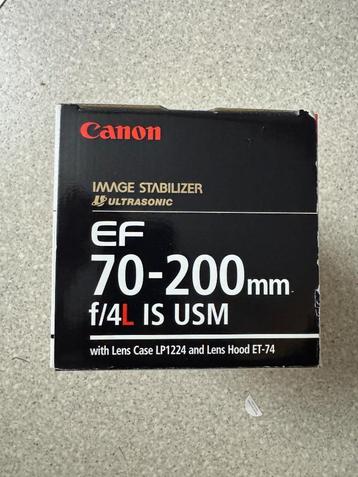 Objectif Canon EF 70-200 mm f/4l IS USM, Enlèvement, Utilisé, Téléobjectif
