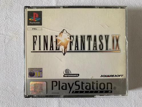 Final Fantasy IX platinum PS1, Games en Spelcomputers, Games | Sony PlayStation 1, Zo goed als nieuw, Ophalen of Verzenden