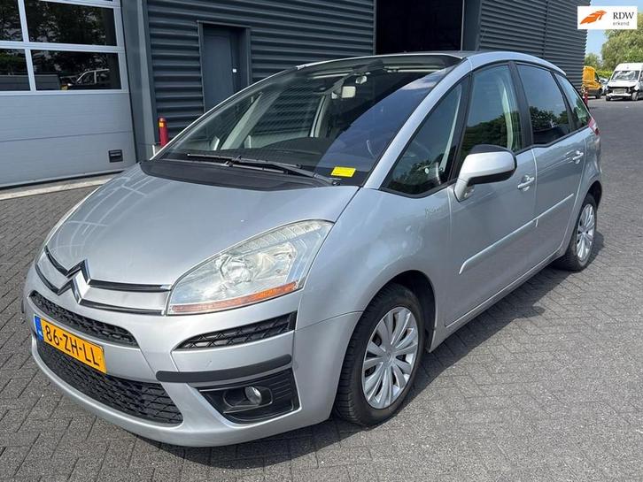 Citroen C4 Picasso 2.0-16V Ambiance EB6V 5p. Airco, PDC, Auto diversen, Ongevalwagen, Citroën, Automaat, Benzine, Monovolume, Zilver of Grijs
