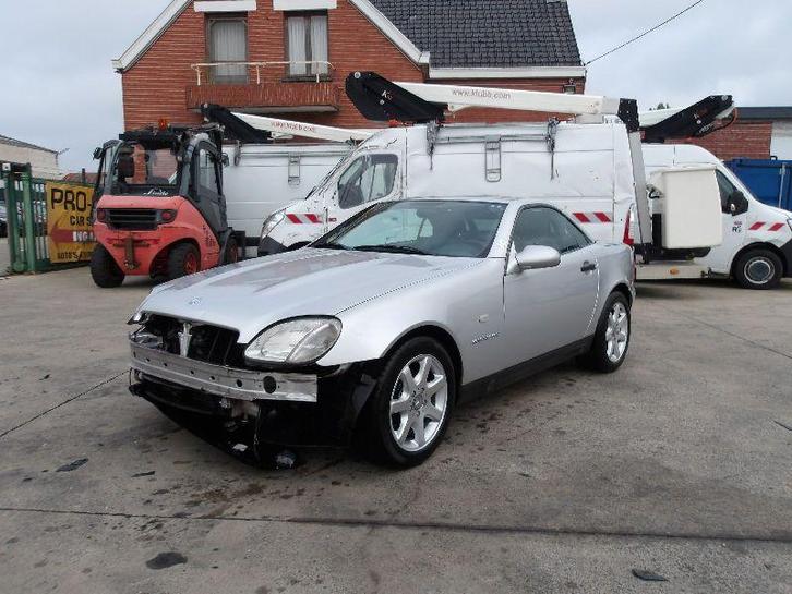 MERCEDES-BENZ SLK COMPRESSOR BENZINE 10-97, Auto's, Mercedes-Benz, Bedrijf, SLK, ABS, Centrale vergrendeling, Cruise Control, Lederen bekleding
