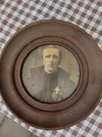 Antieke kader met foto, Ophalen of Verzenden