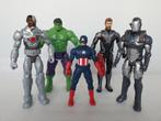 Lot van 5 superhelden van Marvel & DC (Hasbro, Mattel), Ophalen of Verzenden, Gebruikt