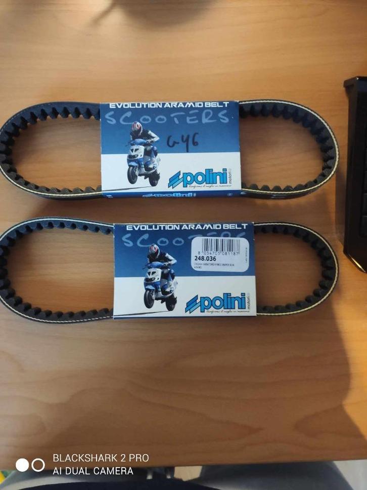 Polini V-snaar voor GY6 50cc motorblokken (nieuw), Fietsen en Brommers, Brommeronderdelen | Algemeen, Nieuw, Blok, Ophalen of Verzenden