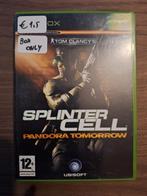 Splinter Cell: Pandora Tomorrow Xbox (box only!), Consoles de jeu & Jeux vidéo, Jeux | Xbox Original, Enlèvement ou Envoi, À partir de 12 ans