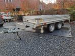 Remorque freinée plateau, Auto diversen, Aanhangers en Bagagewagens, Ophalen, Gebruikt