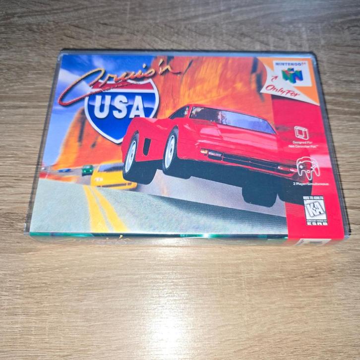 Cruis 'N USA N64 Game Case, Games en Spelcomputers, Games | Nintendo 64, Zo goed als nieuw, Verzenden