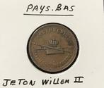 Penning NEDERLAND Koning WILLEM II 1840, Postzegels en Munten, Ophalen of Verzenden