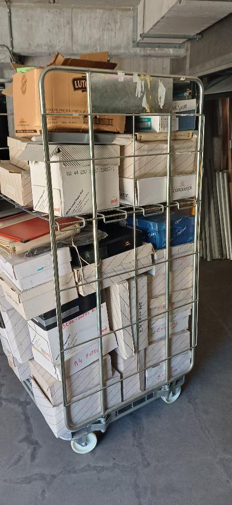 Set enveloppenmap van carbonpapier A4 notitieblok, Diversen, Schrijfwaren, Zo goed als nieuw, Ophalen