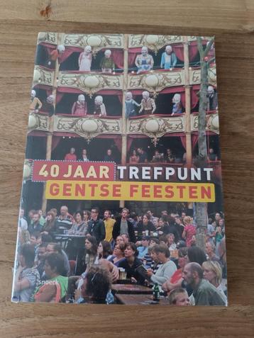 Nieuw Boek 40 jaar trefpunt Gentse Feesten in krimpfolie