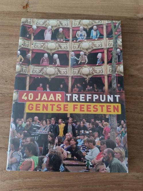 Nieuw Boek 40 jaar trefpunt Gentse Feesten in krimpfolie, Livres, Histoire & Politique, Neuf, Enlèvement ou Envoi