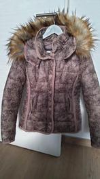 Wintervest met pels, Kleding | Dames, Jassen | Winter, Maat 38/40 (M), Bruin, Zo goed als nieuw, Ophalen