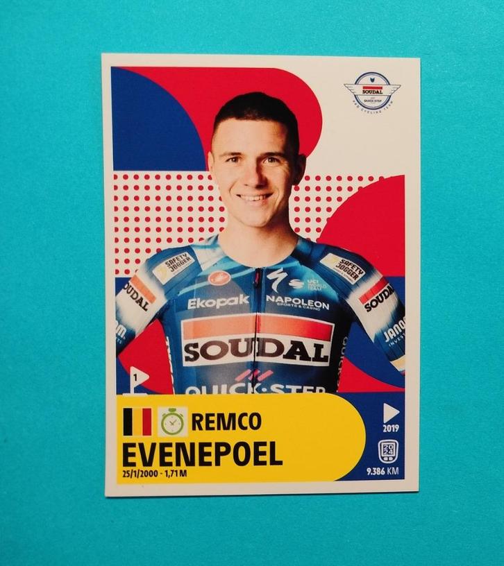 Autocollant Panini Remco Evenepoel - Tour de France 2025, Collections, Autocollants, Neuf, Envoi