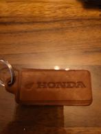 Bruine lederen sleutelhanger Honda., Collections, Porte-clés, Enlèvement ou Envoi, Neuf