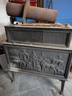 Gietijzeren kachel, Ophalen