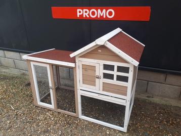 nieuw konijnenhok met ren woody beschikbaar voor biedingen