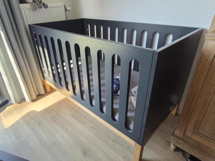 bed /meegroeibed QUAX indigo moonshadow + matras Aereosleep, Kinderen en Baby's, Kinderkamer | Bedden, Matras, Ophalen of Verzenden