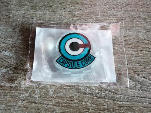 Capsule Corporation - Display met acryllogo EX, Verzamelen, Beelden en Beeldjes, Nieuw, Overige typen, Ophalen of Verzenden