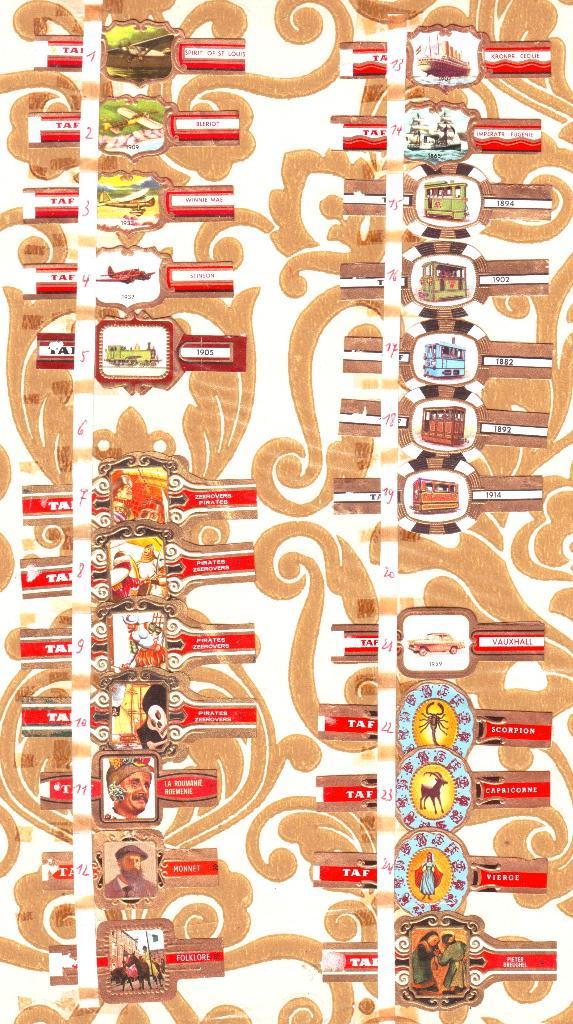 Diverse sigarenbanden 2 : verschillende merken, Collections, Articles de fumeurs, Briquets & Boîtes d'allumettes, Bagues de cigare